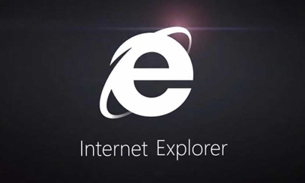 Internet Explorer için Yolun Sonu Göründü