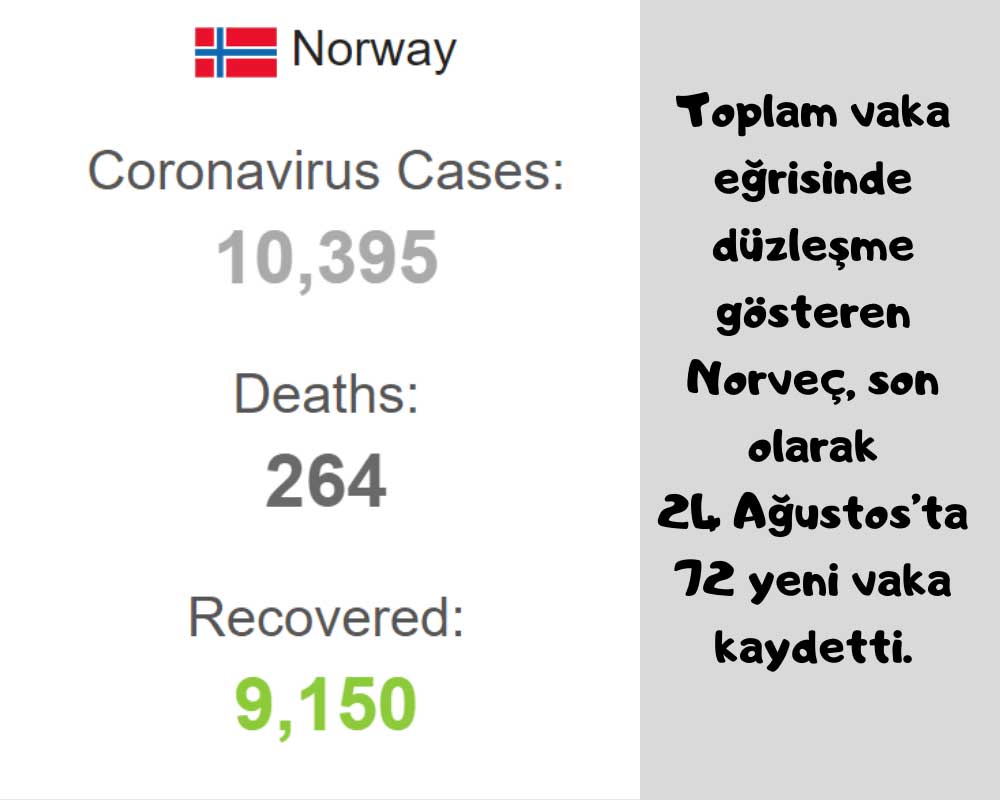 Norveç Virüs Durumu Norveç Virüs Durumu
