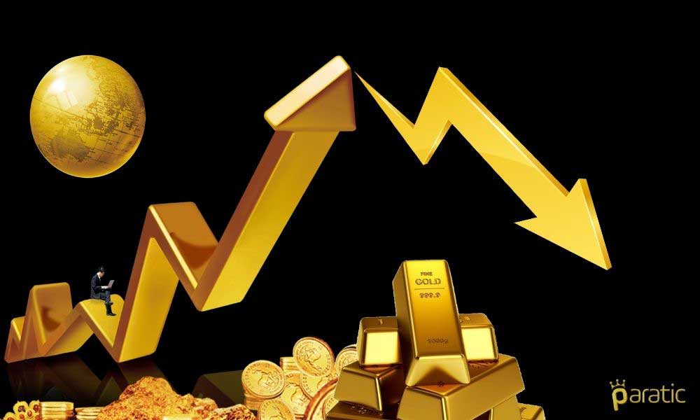 Rekorlara Ara Veren Altının Onsu 1984 Dolara, Gramı 464 Liraya Geriledi