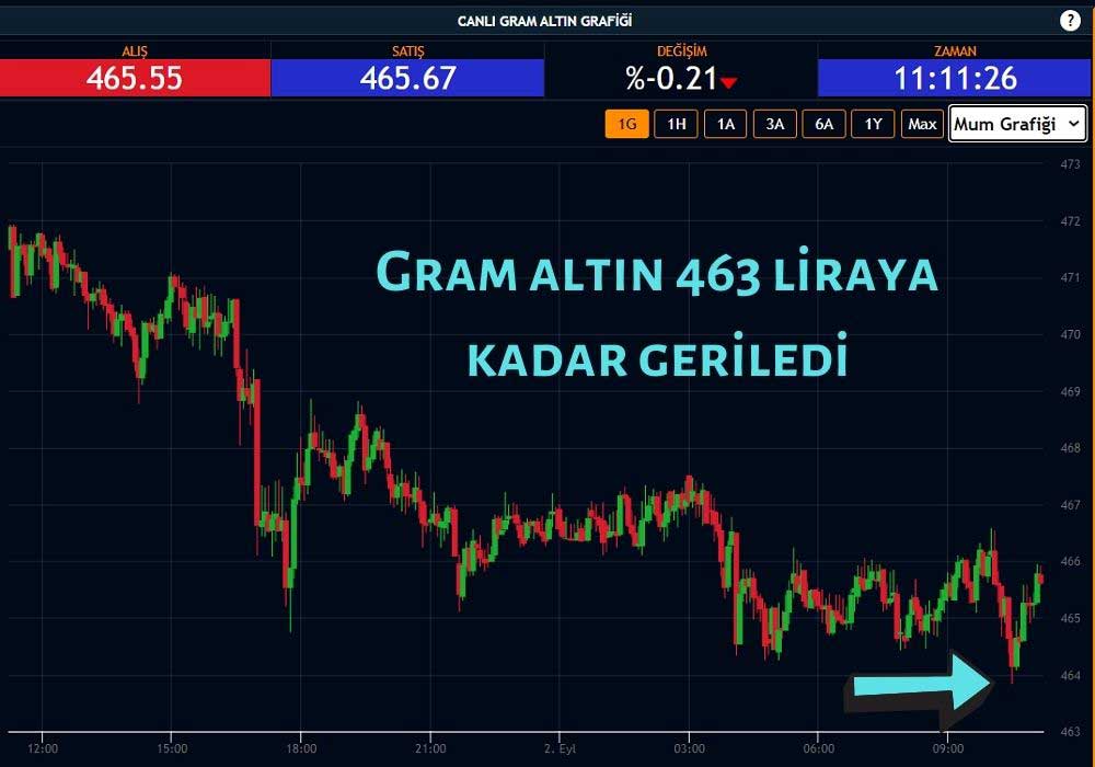 Gram Altın 463 Lira Gram Altın 463 Lira