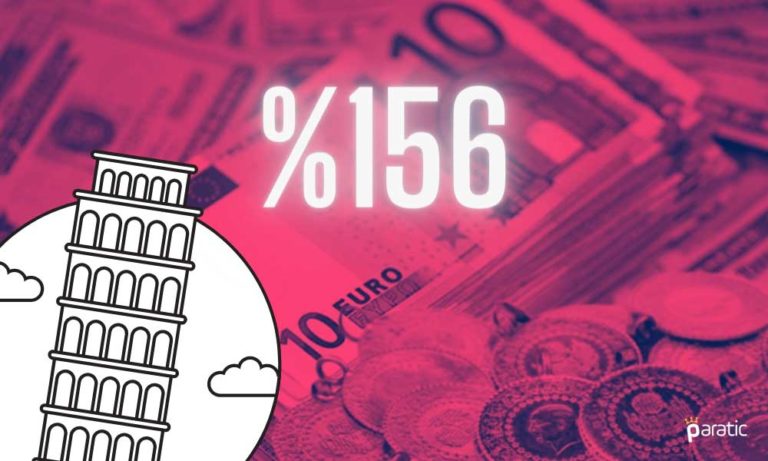 İtalya Borcunun 2021’de GSYİH’nin %156’sına Ulaşması Bekleniyor