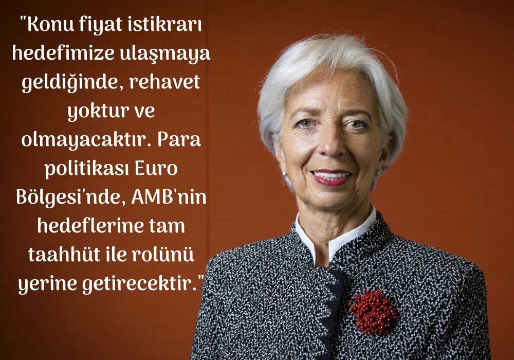 Christine Lagarde Euro Yorumu