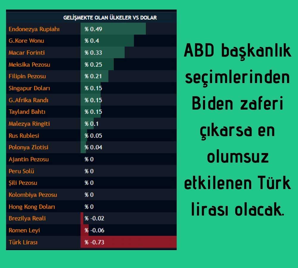 ABD Başkanlık Seçimleri Lirayı Etkileyecek ABD Başkanlık Seçimleri Lirayı Etkileyecek
