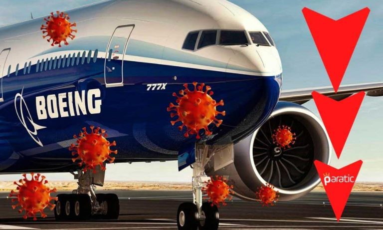 Boeing’in Geliri 3Ç20’de Covid-19 Pandemisi Etkisiyle %29 Azaldı