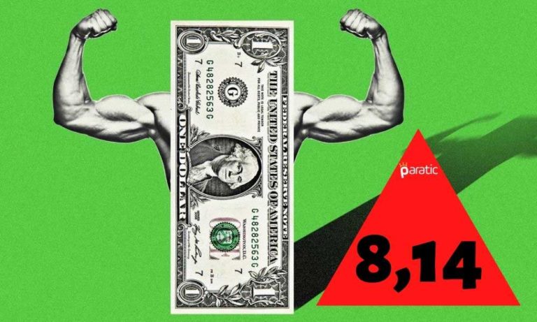 Dolar Kuru 8,14’ü Aşarak Tüm Zamanların En Yükseğini Gördü