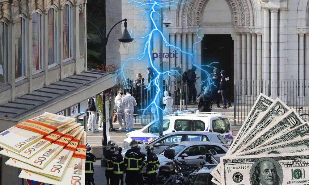 Fransa’daki Terör Saldırılarının Ardından Dolar ve Euro Rekora Yakın Seyrediyor