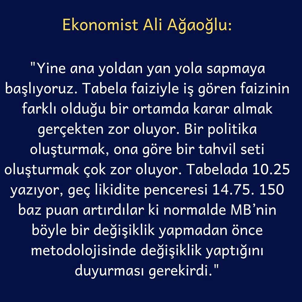 Ekonomist Ali Ağaoğlu ve gazeteci Hakan Güldağ Yorumu