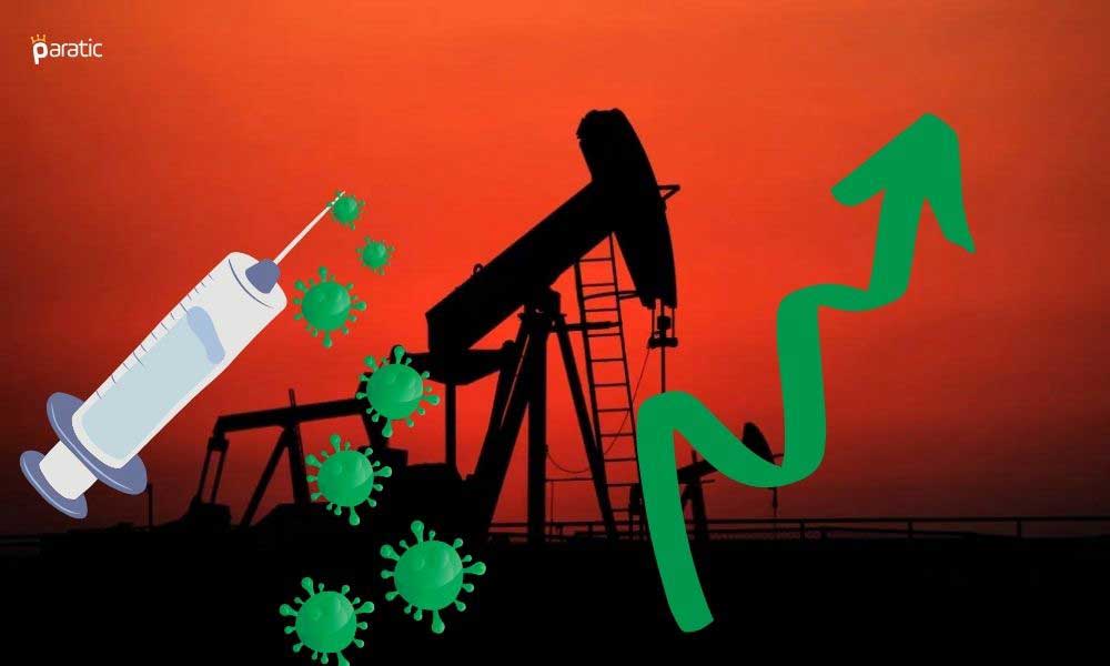 Brent Petrol Aşı İyimserliği ve Stok Düşüşüyle 45 Dolar Üstüne Çıktı
