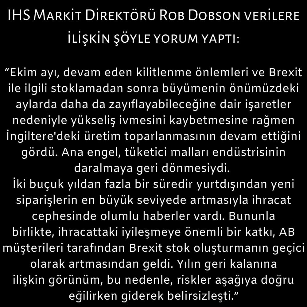 IHS Markit Direktör İngiltere PMI Yorum IHS Markit Direktör İngiltere PMI Yorum