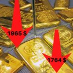 Ons Altın Kasım Ayının En Yükseğinden Bu Yana 201 $ Geriledi