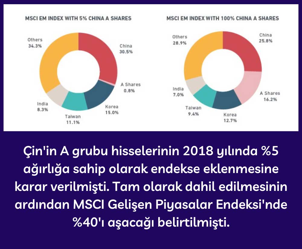 Çin A Grubu Hisseleri İçeren Endeksler Çin A Grubu Hisseleri İçeren Endeksler