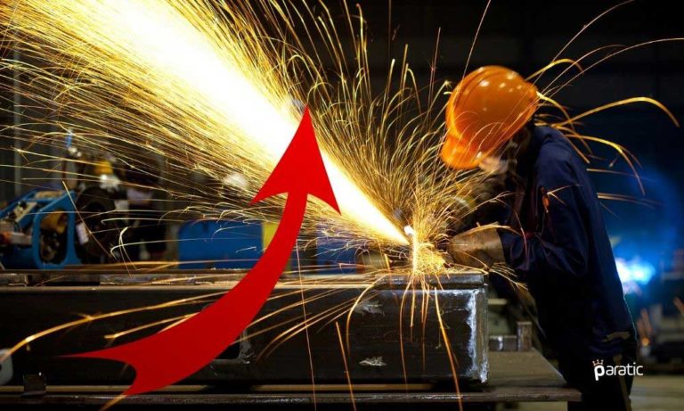 Ekim’de Sanayi Üretimi %10,2, Toplam Ciro Endeksi %30,9 Arttı
