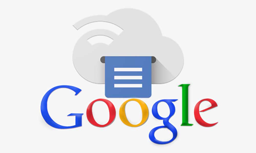 Google, Cloud Print'in Fişini Çekiyor