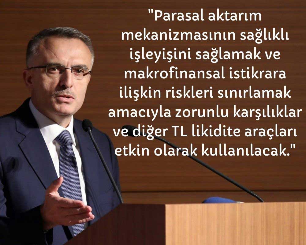 ürkiye Cumhuriyet Merkez Bankası Başkanı Naci Ağbal Sunumu