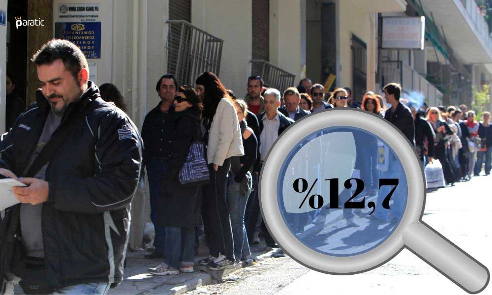 Eylül İtibarıyla Türkiye’nin İşsizlik Oranı %12,7’ye Geriledi