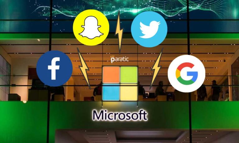 Microsoft Kazançları, Alphabet ve Facebook Hisselerine Yaradı