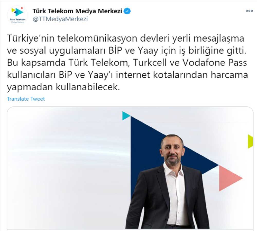 Türk Telekom Açıklama