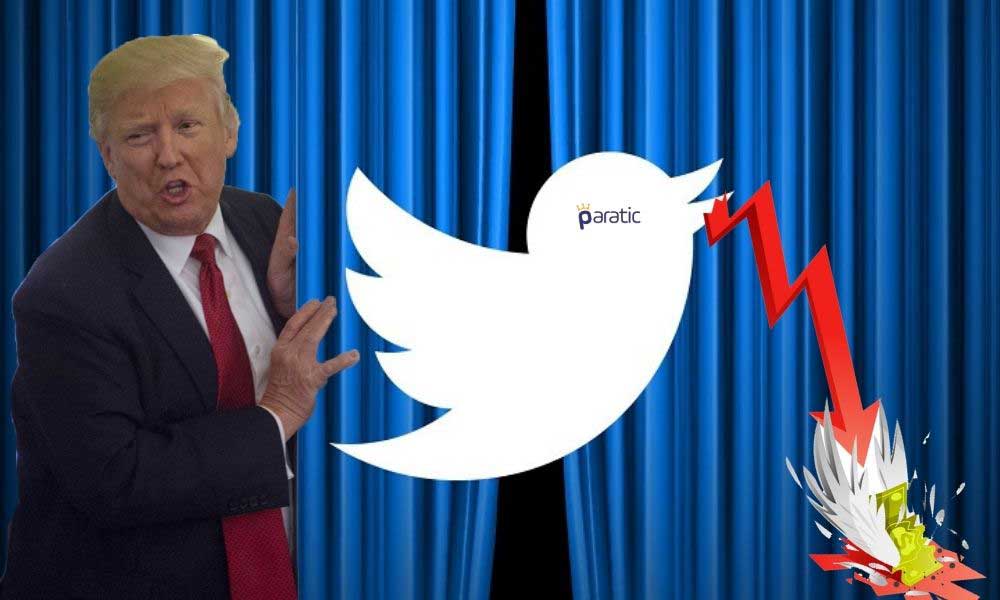 Trump Etkisi Süren Twitter Hisseleri Açılış Öncesinde %7 Değer Kaybetti