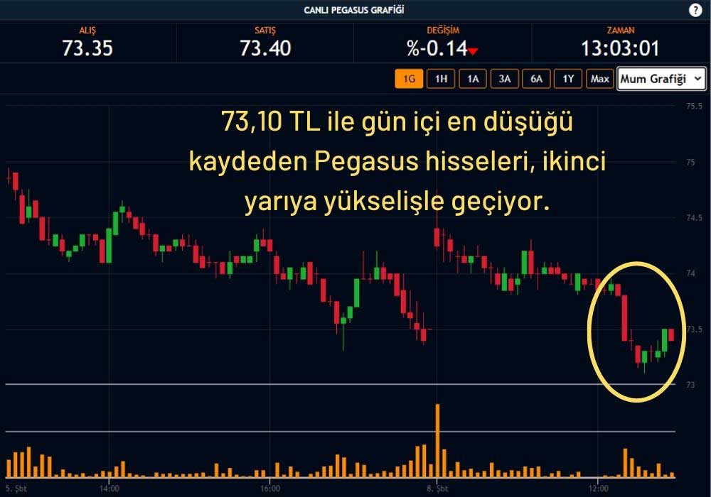 Pegasus Hava Taşımacılığı Hisse Performansı Pegasus Hava Taşımacılığı Hisse Performansı