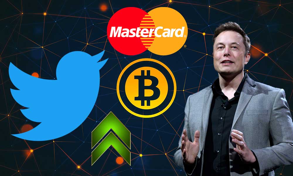 Bitcoin, Twitter, Mastercard ve Elon Musk Desteğiyle 50 Bin Dolara Yaklaşıyor