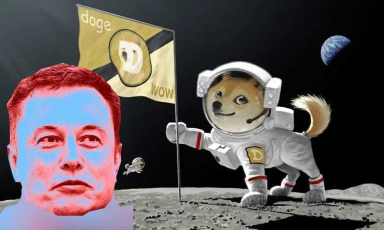 Elon Musk Son Paylaşımı ile Dogecoin’i Ay’a Gönderdi