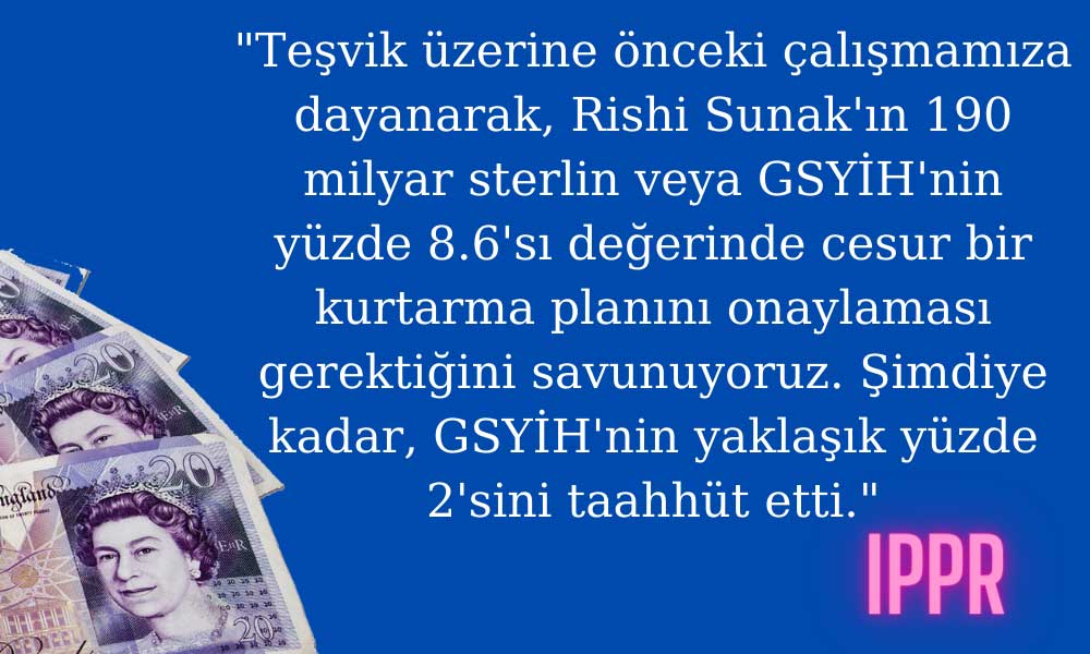 İngiltere 190 Milyar Sterlin Paket Açıklamalı