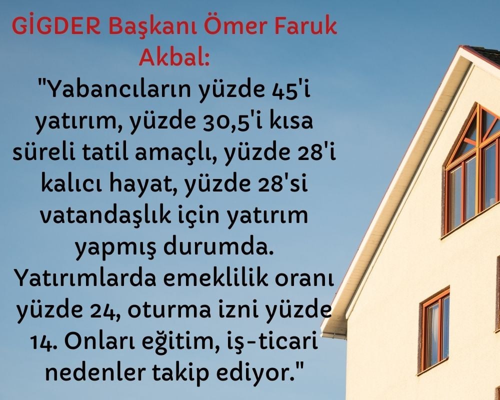 GİGDER Başkanı Ömer Faruk Akbal Açıklaması