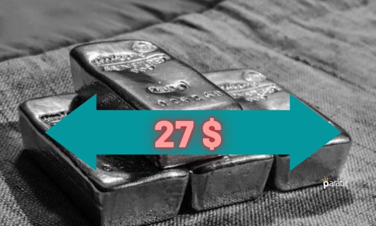 Ons Gümüş, Bir Süredir Takılı Kaldığı 27 Dolar Sınırını Aşamıyor