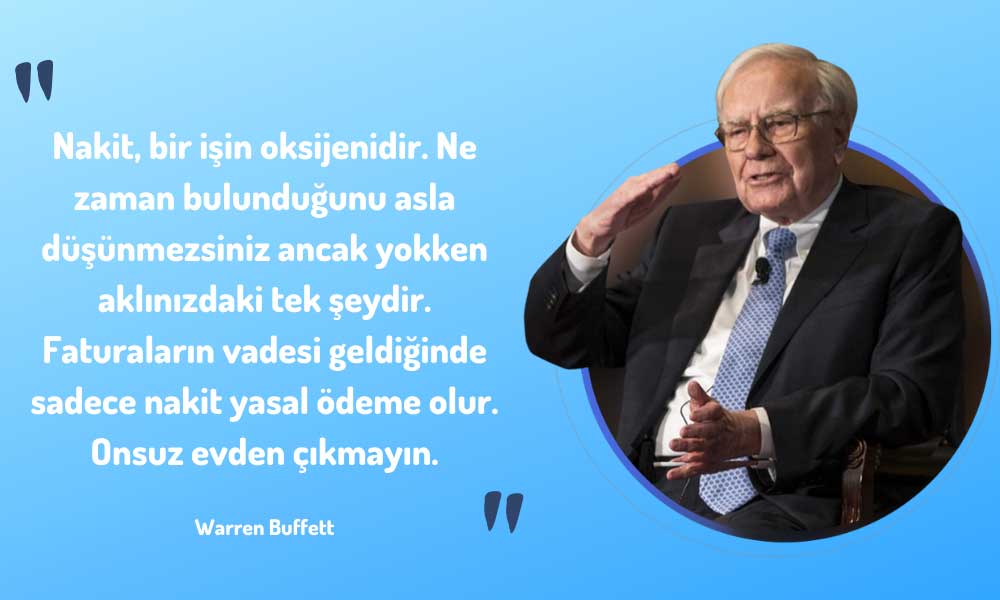 Warren Buffett Nakit Tavsiyesi