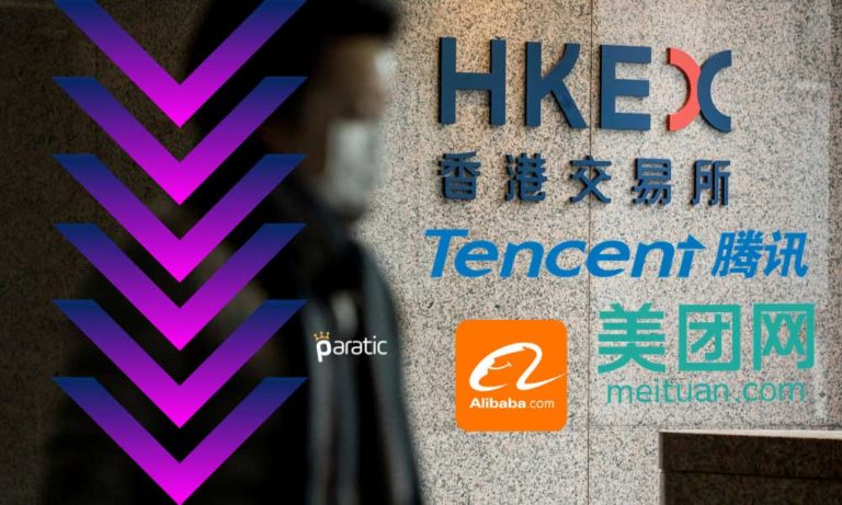 Alibaba ve Tencent Hisselerindeki Düşüşü, Hang Seng’i Kötü Etkiledi