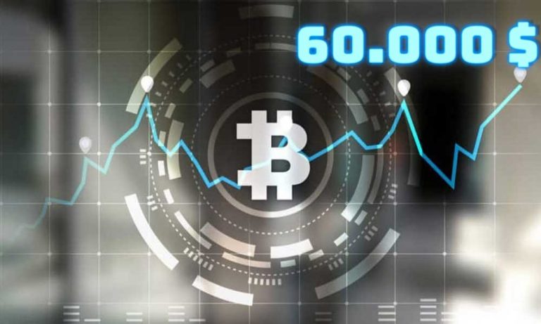 Bitcoin Yükselişi ile Yeniden 60 Bin Doları Test Etmeye Hazırlanıyor