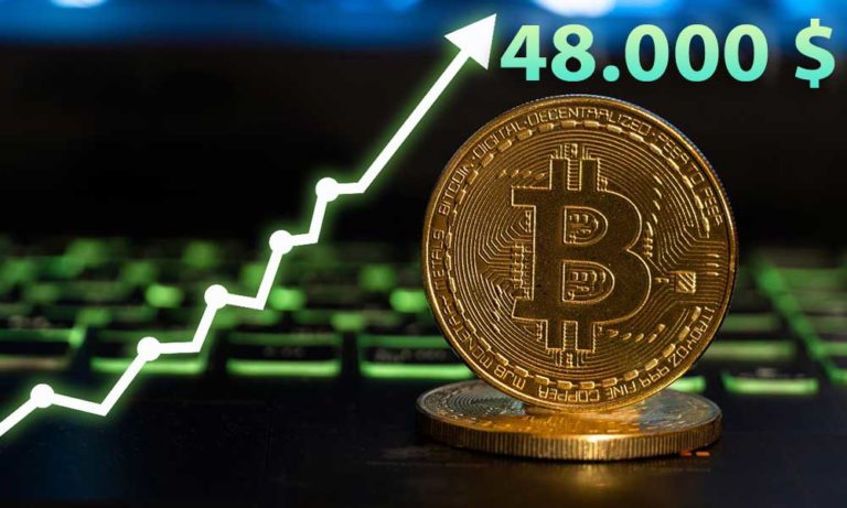 Bitcoin Mart Ayının İlk Gününde 48 Bin Dolar Seviyesini Aştı