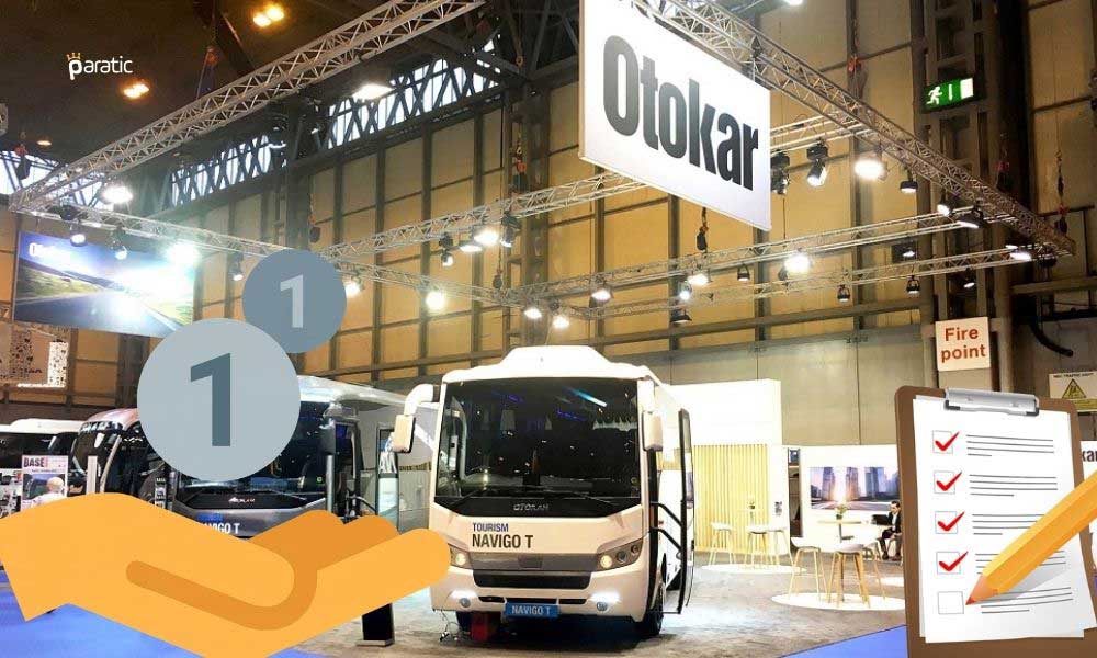 Otokar Otomotiv Ortakları için 400 Milyon TL Kar Payı Dağıtıyor
