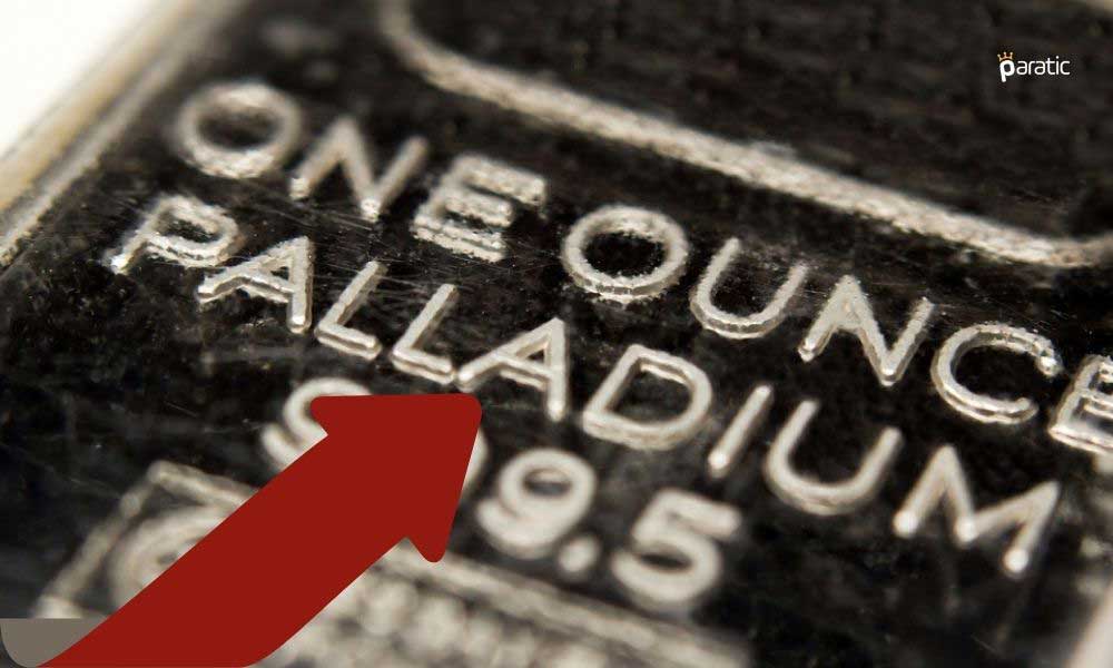 Değerli Metallerden Pozitif Ayrışan Paladyum %2,5 Artıda İşlem Görüyor