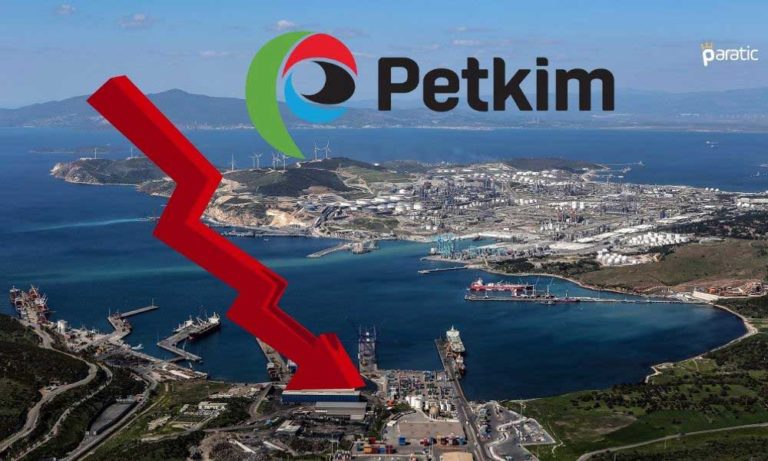 Petkim Hisselerinin Günlük Kaybı %9,92’ye Ulaştı