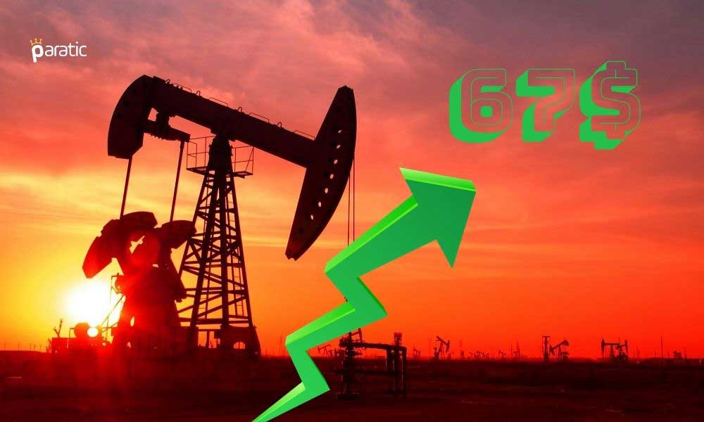 Petrol, Suudi Arabistan Tesislerine Yapılan Saldırının Ardından 67 Doları Aştı