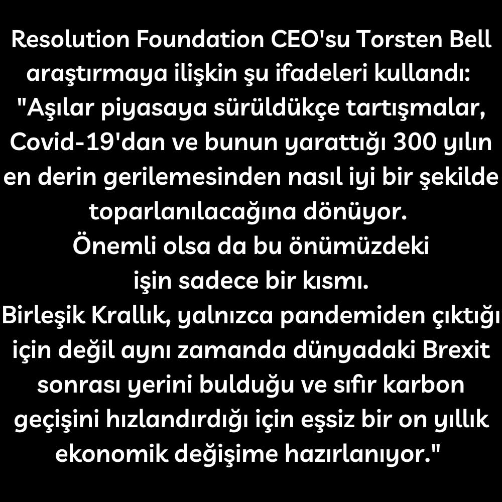 Resolution Foundation Ceo Açıklama 