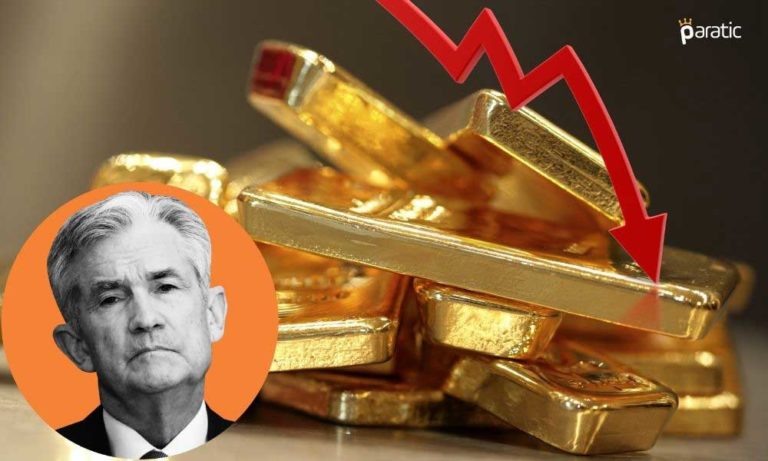 Altın, Powell’ın ABD Ekonomisine Dair Pozitif Beklentileriyle Düştü