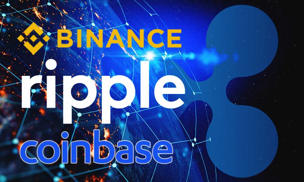 Binance ve Coinbase Borsaları Arasında 230 Milyon Dolara Yakın XRP Transfer Edildi