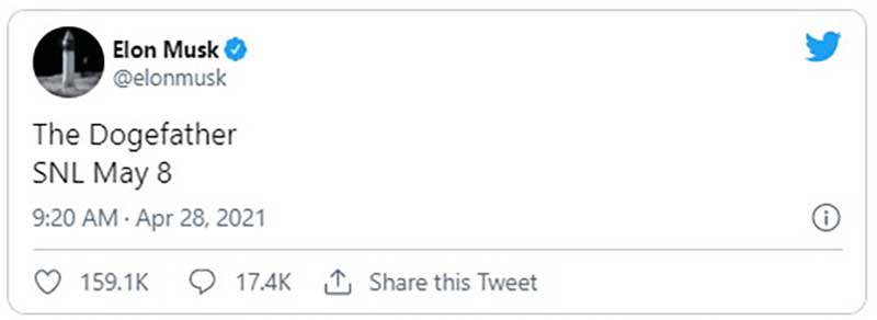 Elon Musk DOGE tweet Elon Musk DOGE tweet