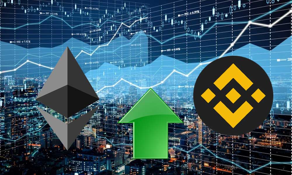 Ethereum ve Binance Coin ile Kripto Para Piyasa Değeri 200 Milyar Dolardan Fazla Arttı