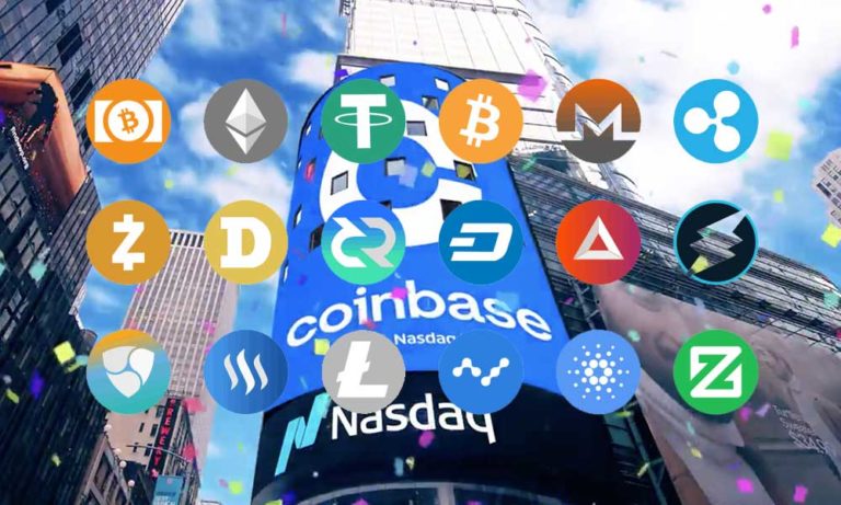 Kripto Para Piyasası Coinbase’in Nasdaq’daki İlk İşlem Gününde Büyüdü