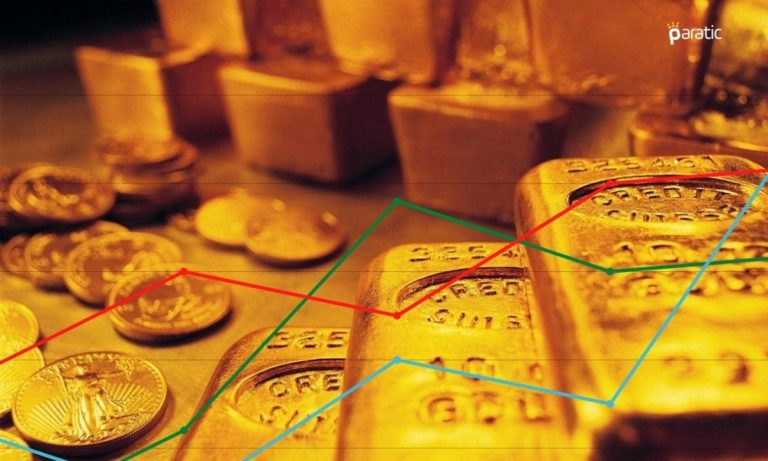 1769 Dolarda Seyreden Ons Altın Aylık Bazda %3,5 Yükseldi