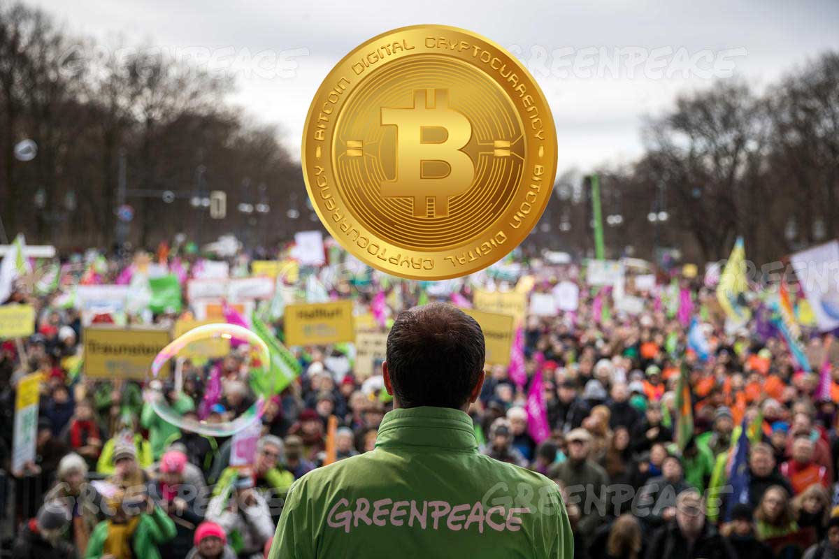 Greenpeace Çevresel Çekinceler Nedeniyle Bitcoin ile Bağış Almayı Bırakıyor