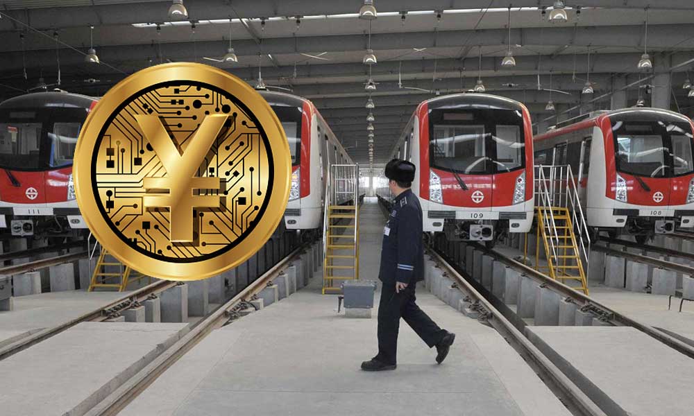 Çin Merkez Bankası CDC Testini Pekin Metrosuna Taşıyor