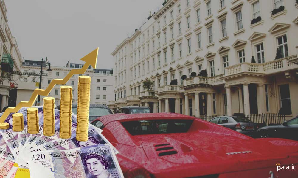 İngiliz Hanehalkının Serveti Kriz Sırasında 900 Milyar Sterlin Arttı