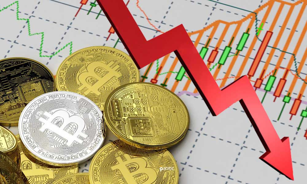 Bitcoin 44 Bin Dolara Gerileyerek Düşüşünü Hızlandırdı Bitcoin 44 Bin Dolara Gerileyerek Düşüşünü Hızlandırdı