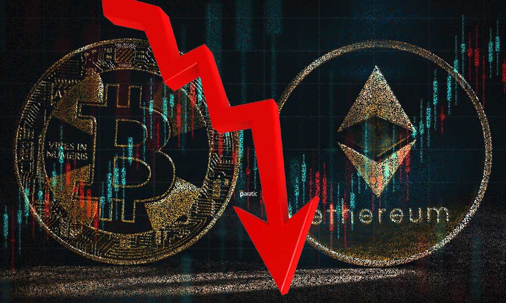 Bitcoin 44 Bin Dolara Gerilerken, Ethereum’da Kayıplar Artıyor