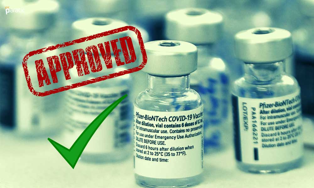FDA’dan Tam Onay Alan Pfizer ile BioNTech Hisseleri Yükseliyor FDA’dan Tam Onay Alan Pfizer ile BioNTech Hisseleri Yükseliyor