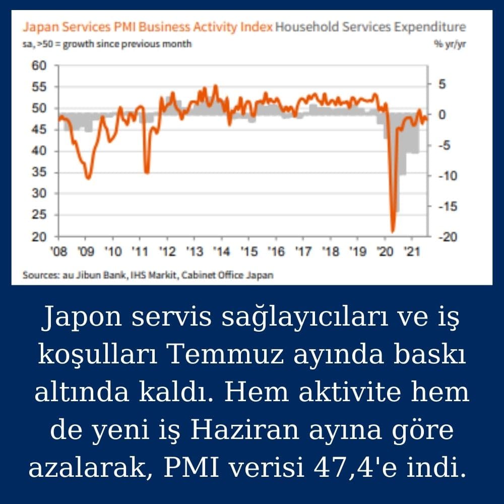 Japonya Hizmet PMI 47,4